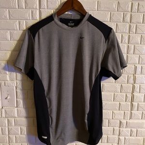 NIke Dri-fit Men's T-shirt XXL black and gray